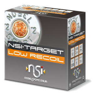 Noble Sport Target Low Recoil Shotshells 12 ga 2-3/4" 1 oz 1200 fps #8 25/ct