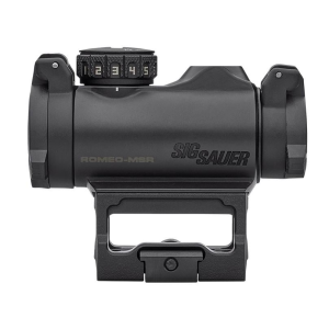 Sig Sauer Romeo-MSR Compact Red Dot Sight 1x20mm 2MOA Red Dot 1.0MOA adj M1913 - Black