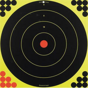 Birchwood Casey Shoot-N-C Bull 17.25" Bull's-eye, 12 targets