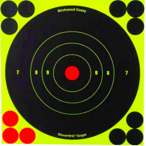Birchwood Casey Shoot-N-C 6" Reactive Self-adhesive Targets 60/pk