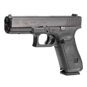 Hogue Wrapter Rubber Adhesive Grip for Glock Gen 5 Models 17, 17MOS, 34MOS, 45, 45MOS, 19X - Black
