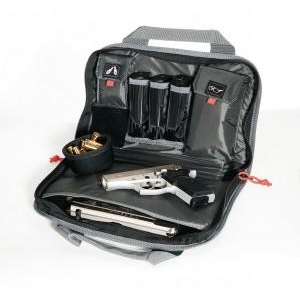 G-Outdoors Double "Compact" Pistol Case - Black