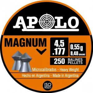 Hatsan Apolo Magnum Air Rifle Pellets 177 Cal 8.48 gr 250/ct