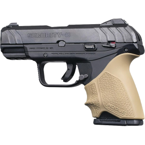 Hogue HandAll Beavertail Grip Sleeve Ruger Security 9 Compact - FDE