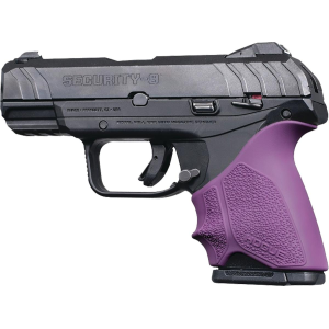 Hogue HandAll Beavertail Grip Sleeve Ruger Security 9 Compact - Purple
