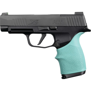Hogue HandAll Beavertail Grip Sleeve Sig Sauer P365XL- Aqua