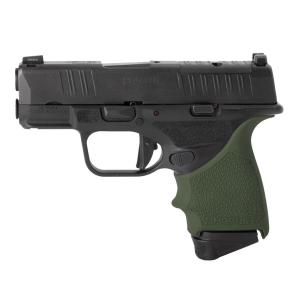 Hogue HandALL Beavertail Grip Sleeve for Springfield Hellcat - Olive Drab Green