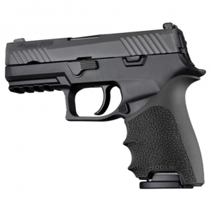 Hogue HandAll Beavertail Handgun Grip Sleeve for Sig Sauer P320 Compact Black