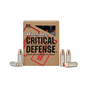 Hornady Critical Defense Handgun Ammunition .30 Super Carry 100gr FTX 1250 fps 20/ct