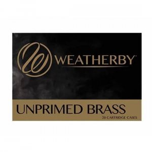 Weatherby Unprimed Brass 6.5 WBY RPM -20/ct