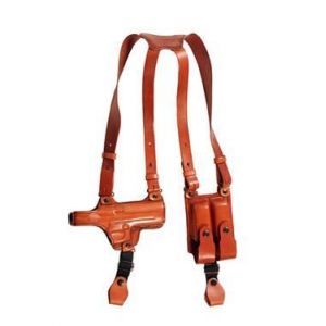 TAGUA COLT 45 BROWN RIGHTHAND SHOULDER LEATHER HOLSTER RIG