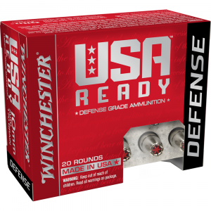 Winchester USA Ready Hex Vent Handgun Ammunition 10mm Auto 170gr HP 1250 fps 20/ct