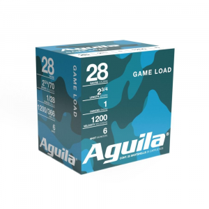 Aguila High Velocity Shotshells 28 ga 2-3/4" 1oz 1200 fps #6 25/ct