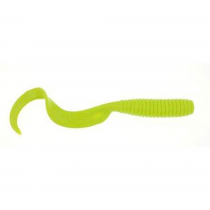 Berkley Gulp Grub 8'' Chartreuse 3pk