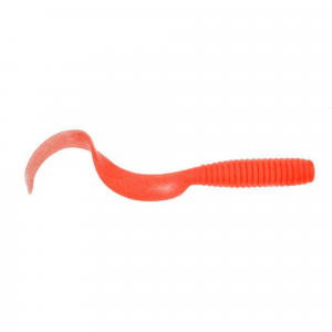 Berkley Gulp Grub 6'' Salmon Red 4pk