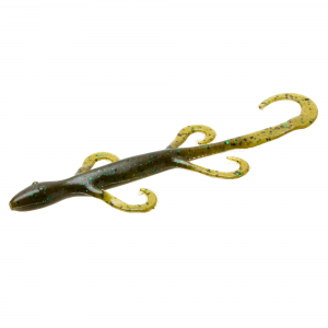 Zoom Lizard 6'' Green Pumpkin Green 9pk