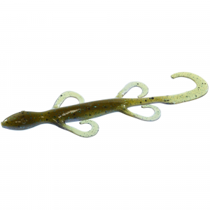 Zoom Lizard 6'' Green Pumpkin BlueFlash 20pk