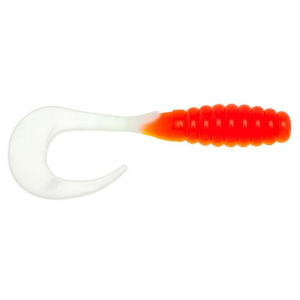 Yum Ribbontail Grub 3'' Tangerine 15pk