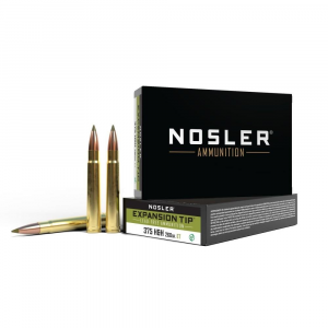 Nosler E-Tip Rifle Ammunition .375 H&H 260gr E-Tip 2163 fps 20/ct