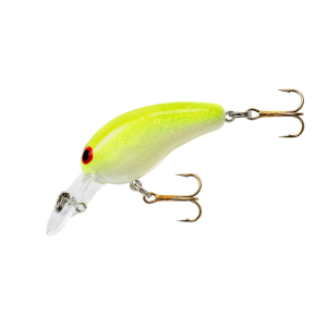 Norman Deep Tiny N Crankbait 1-1/2" 1/8 oz White/Chart
