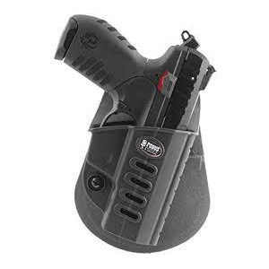 Fobus Evolution Series Paddle Holster For Ruger SR22 in Black Right Hand