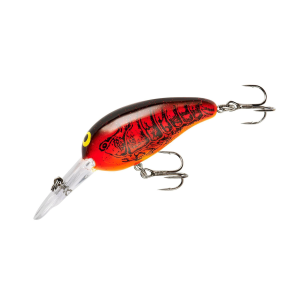 Norman Middle N Crankbait 2" 3/8 oz Chili Bowl Gel Coat