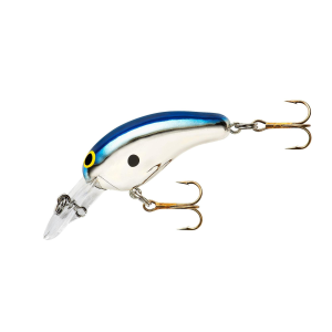 Norman Deep Tiny N Crankbait 1-1/2" 1/8 oz Chrome Blue
