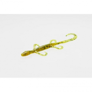 Zoom Mini Lizard 4'' Chartreuse Pumpkin 15pk