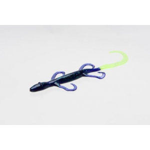 Zoom Lizard 6'' Junebug/Chartreuse 9pk