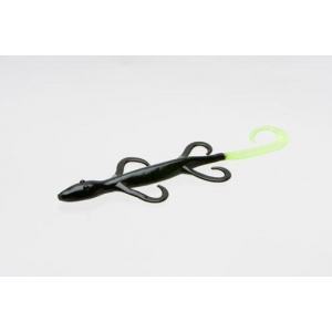 Zoom Lizard 6'' Black/Chartreuse 9pk