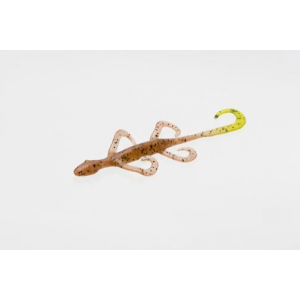 Zoom Lizard 5'' Pumpkin/Chartreuse 10pk
