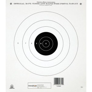 Champion Official NRA Paper Targets GB-2 50 yd Timed and Rapid Fire 12/ct