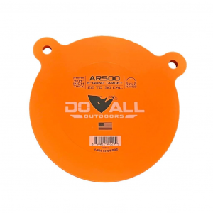 Do All Outdoors AR500 Steel Target 3/8"x 8" Round Gong/NM500 Steel