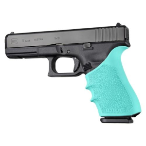 Hogue HandAll Beavertail Grip Sleeve Glock 17 Gen 1/2/5 Aqua