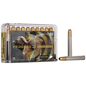 Federal Premium Cape-Shok Rifle Ammunition .458 Lott 500 gr TBSS 2300 fps - 20/box
