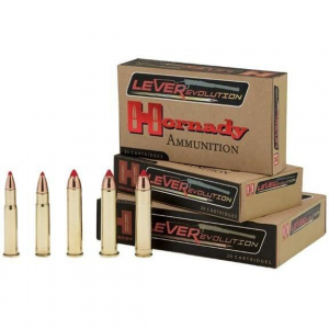 Hornady LEVERevolution Rifle Ammunition .45-70 Gov 325 gr FTX 2050 fps - 20/box