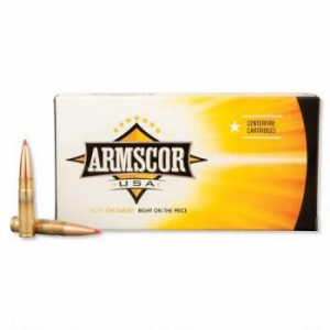 Armscor Rifle Ammunition .300 Blackout 208 gr AMAX 1150 fps 20/ct