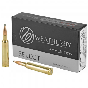 Weatherby Select Hornady Interlock Rifle Ammuntion 7mm Wby Mag 154gr  SP 3260 fps 20/ct