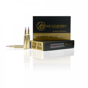 Weatherby Select Rifle Ammunition 338-378 Wby Mag 225 gr Barnes TTSX 3180 fps 20/ct