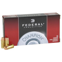 Federal Champion Handgun Ammunition .40 S&W 180 gr FMJ 50/Box