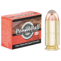 Glaser Pow'RBall Handgun Ammunition  .40 S&W 135 gr JHP 1325 fps 20/box