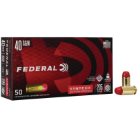 Federal American Eagle Syntech Handgun Ammuntion .40 S&W 210 gr TSJ 1050 fps 50/ct