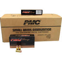 PMC Bronze Handgun Ammunition .40 S&W 165 gr FMJ 989 fps 1000/case