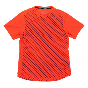 Nike Miler Dri-FIT UV Short-Sleeve Running Top- Men's