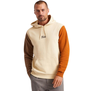 stoic nylon yoke sweater fleece jacket