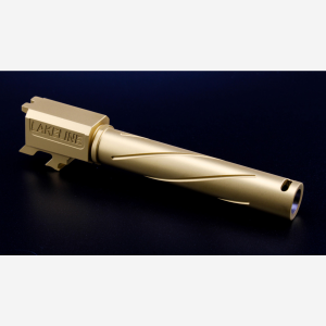 Lakeline LLC Ported Target Barrel for the 9mm Taurus G3, G3XL Gold Titanium Nitride Finish