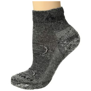 Wigwam Merino Comfort Ascent Lite Quarter Sock Black XL -  Wigwam Mills, 782674