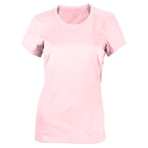 Alo Mesh Back Short Sleeve Tee Shirt - Women's Pink XXL -  910171