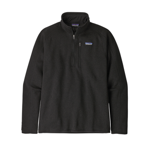 Patagonia Better Sweater 1/4-Zip Fleece Jacket - Men's Black S -  525125