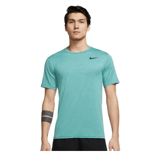 Nike Dri-FIT Short-Sleeve Training Top - Men's Green Noise / Seafoam / Heather / Black XXL -  958132